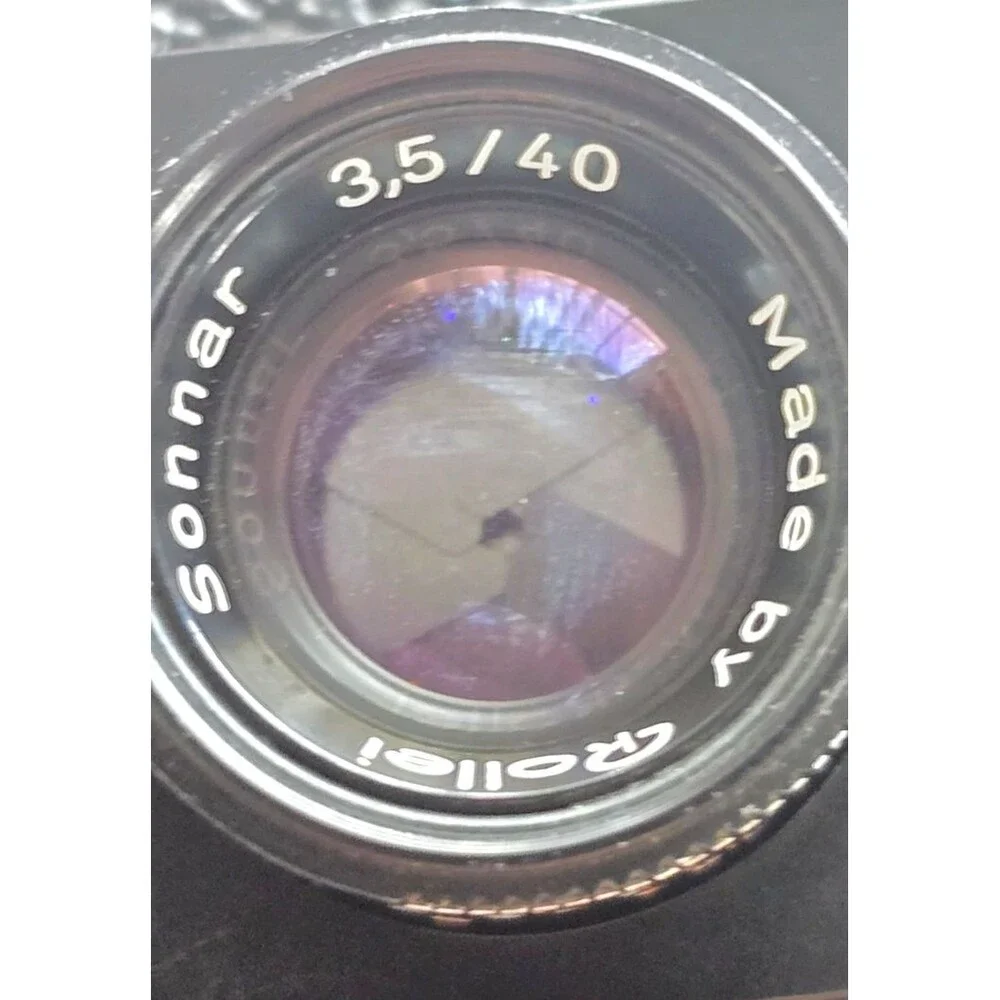 Rollei A26 126 Film Camera Sonnar 3.5/40mm Lens - Not Tested Parts Or Repair
